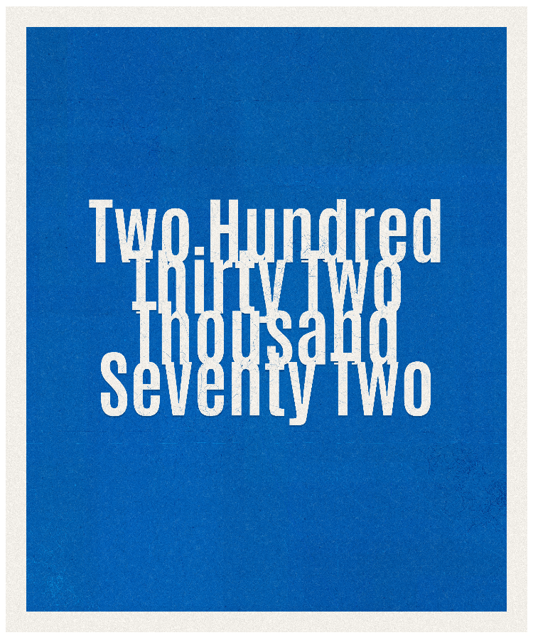 Count #232072
