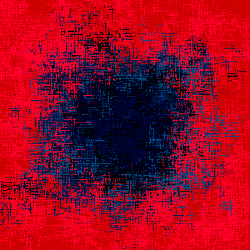Pixel Tunnel II #74