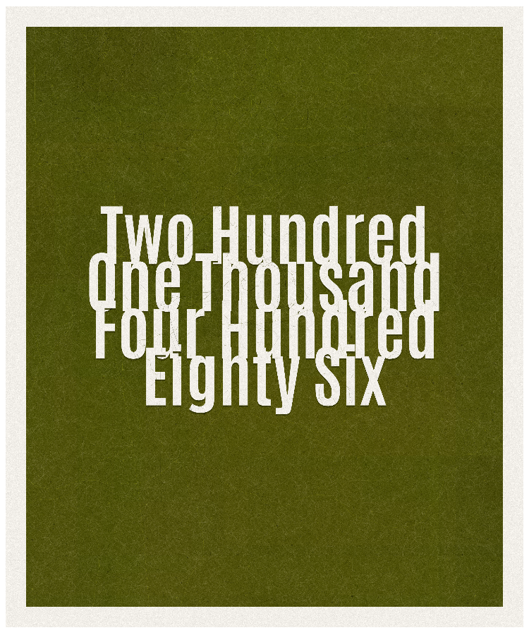 Count #201486