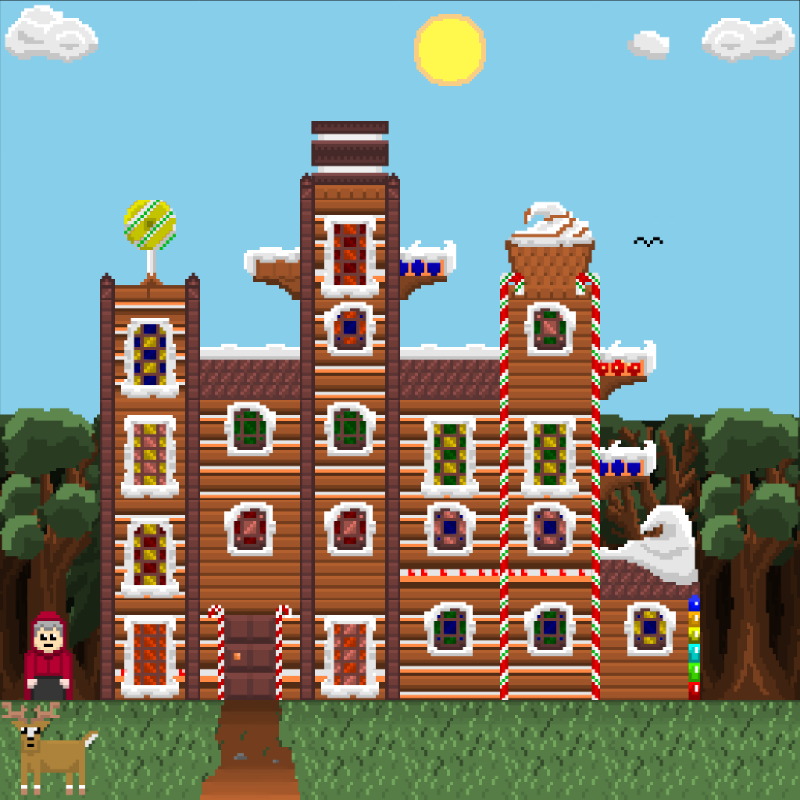 2D Mansion Candy House #80