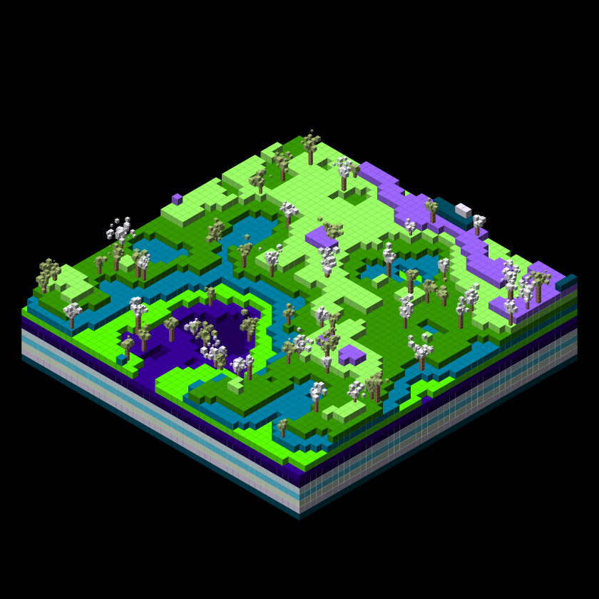 Pixel Topography #6