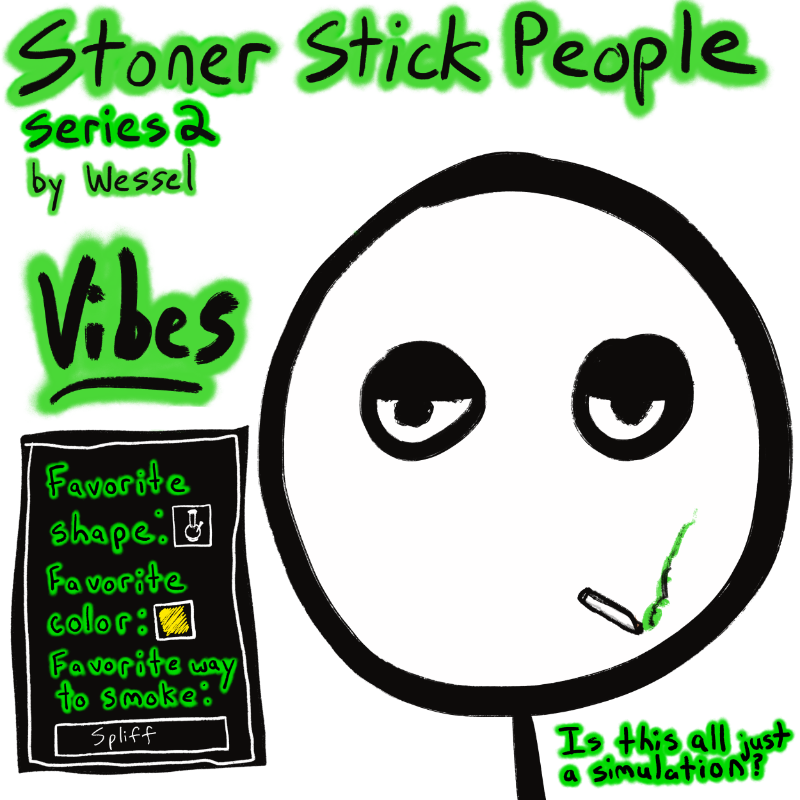 Stoner Stick People Series 2 #3