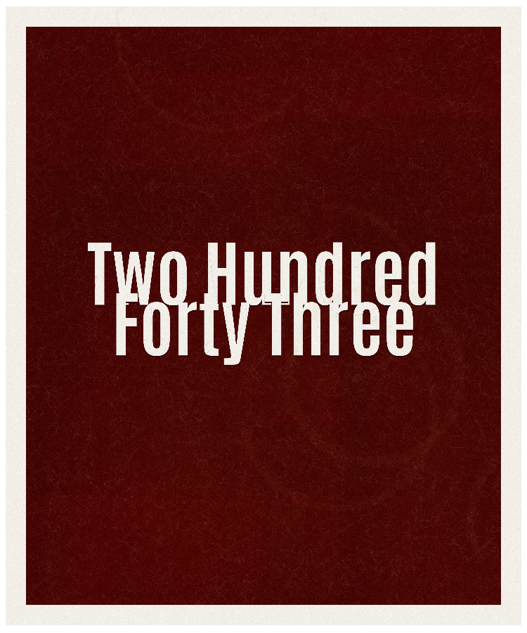Count #243