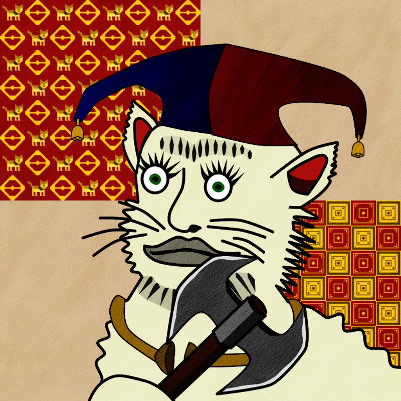 Famous Medieval Cat #13