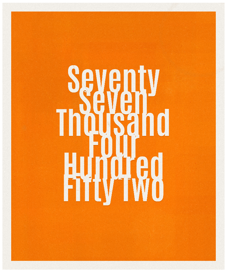 Count #77452