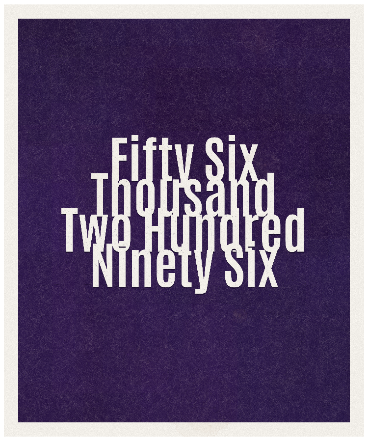 Count #56296