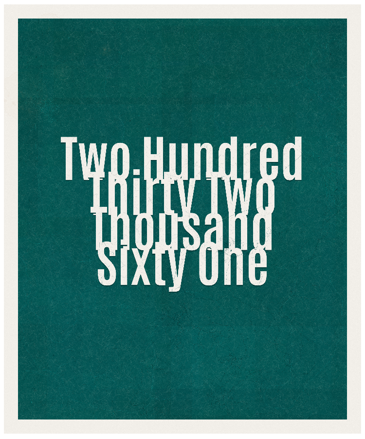 Count #232061