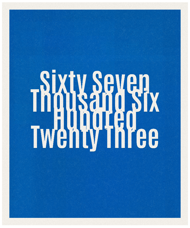 Count #67623