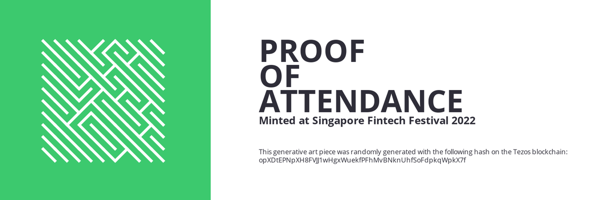 SFF2022 Proof of Attendance Token #914