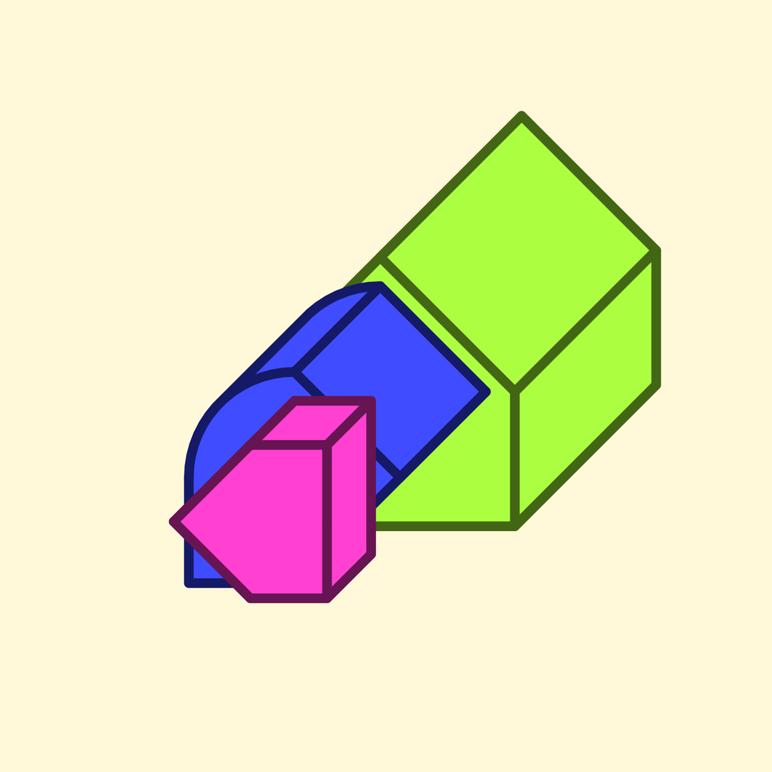 Calm shapes #1096