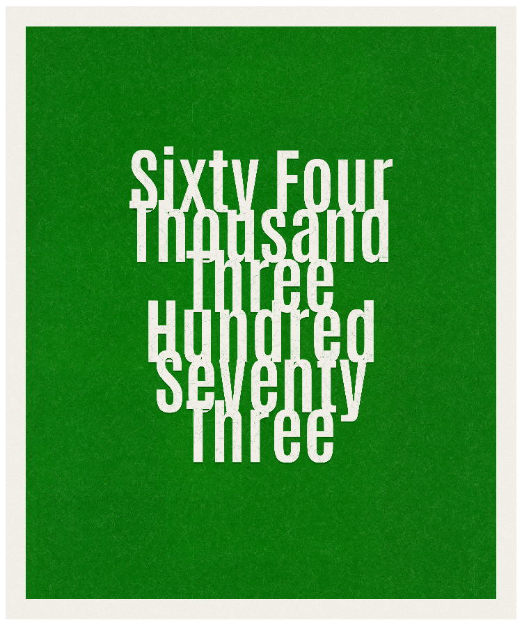 Count #64373