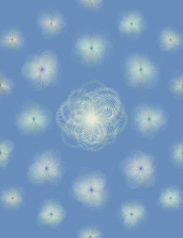 Fairy flower pattern #28