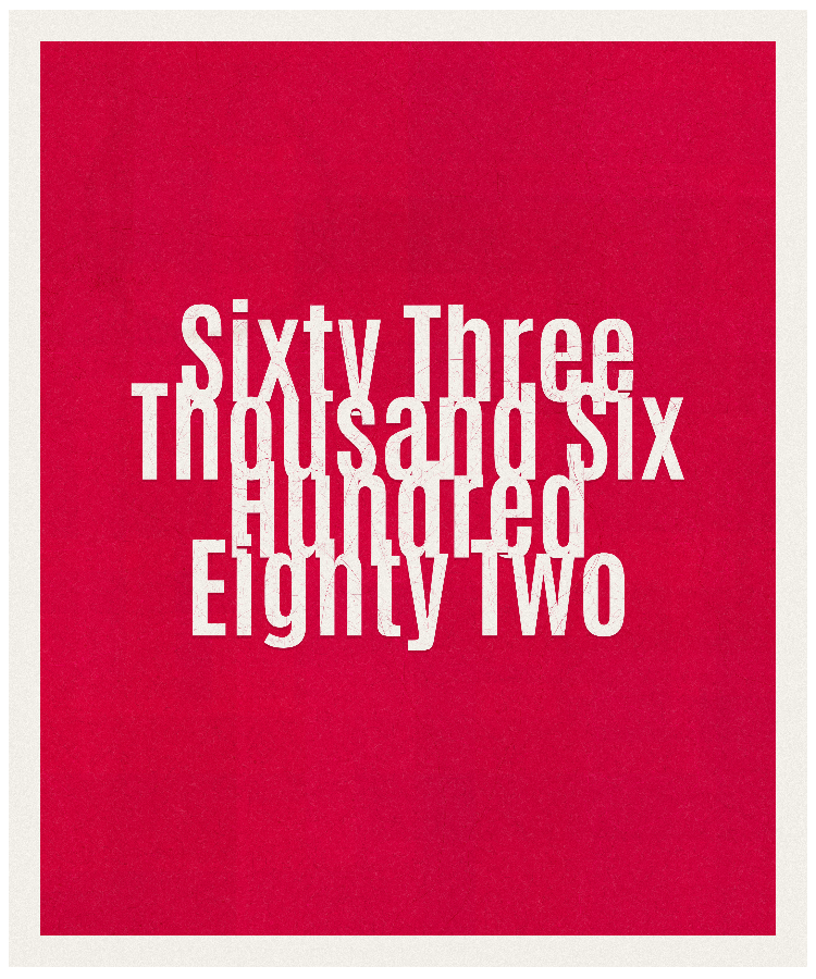 Count #63682
