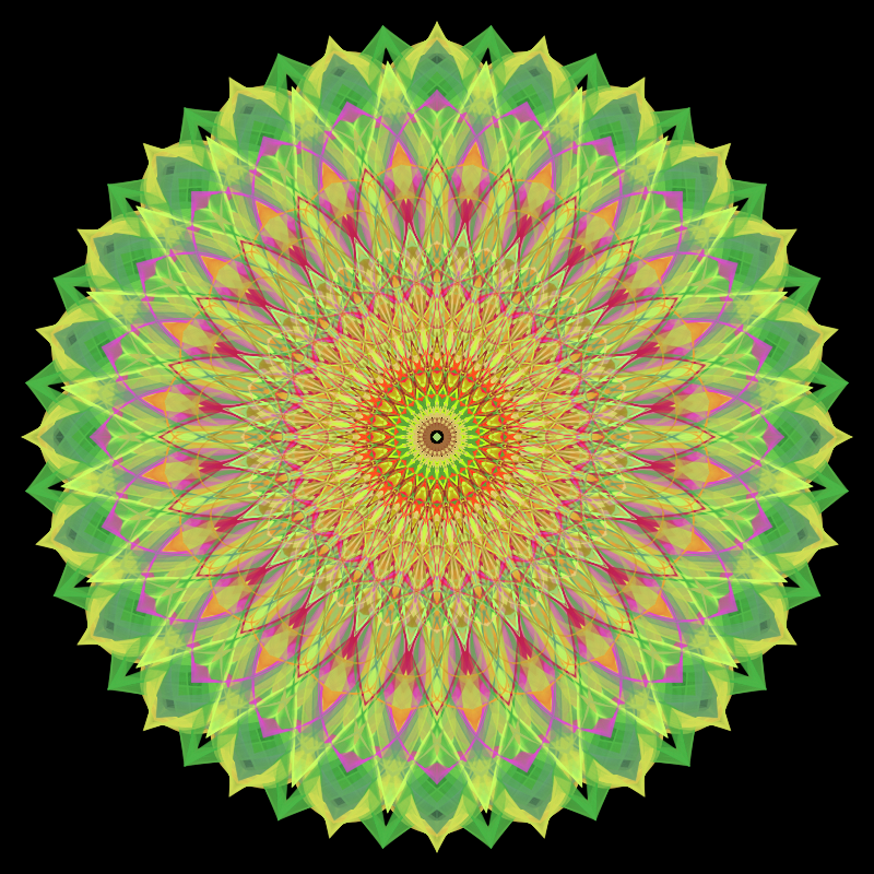 Morphing Mandala - #fxhashturnsone charity #33