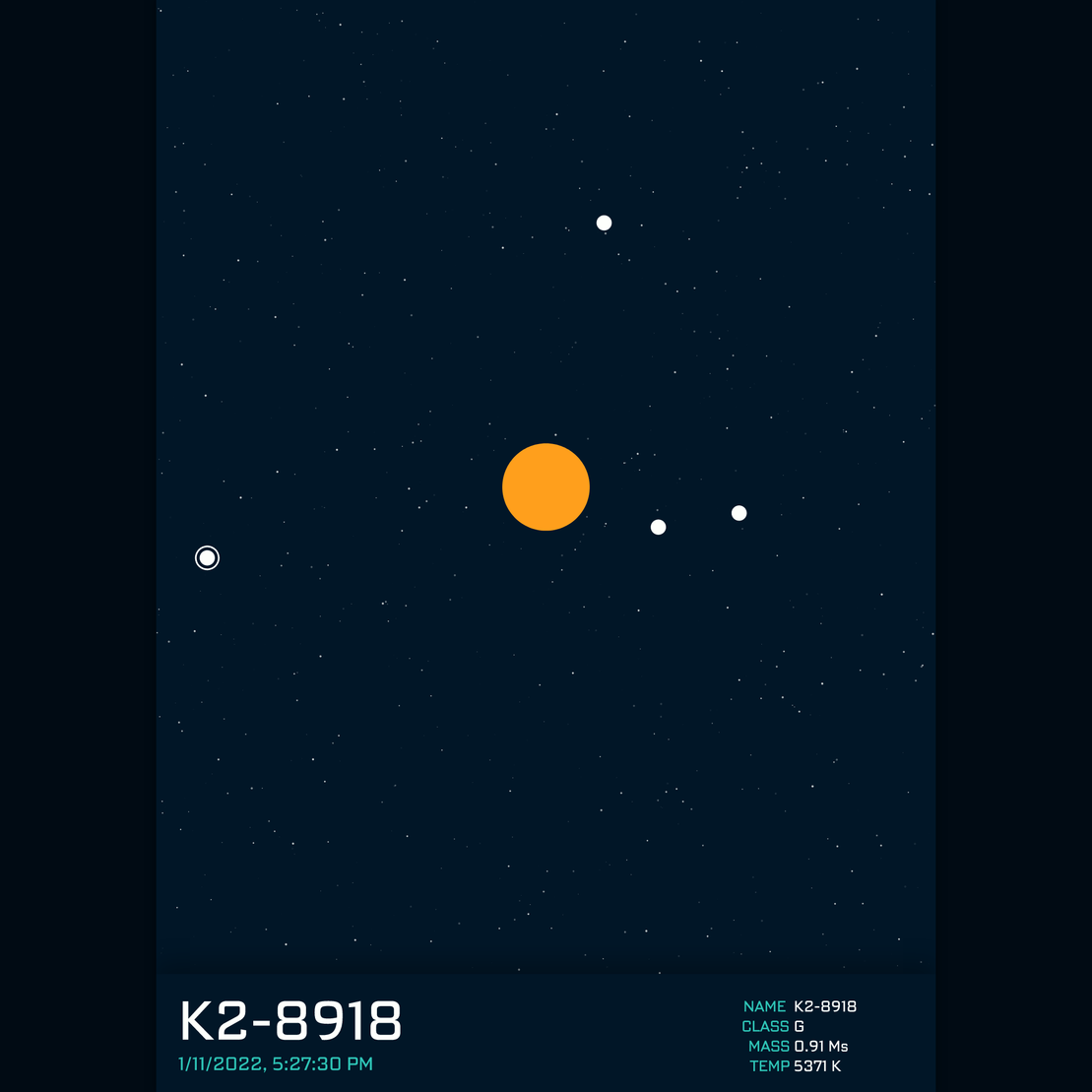 PLANETARY SYSTEM #127