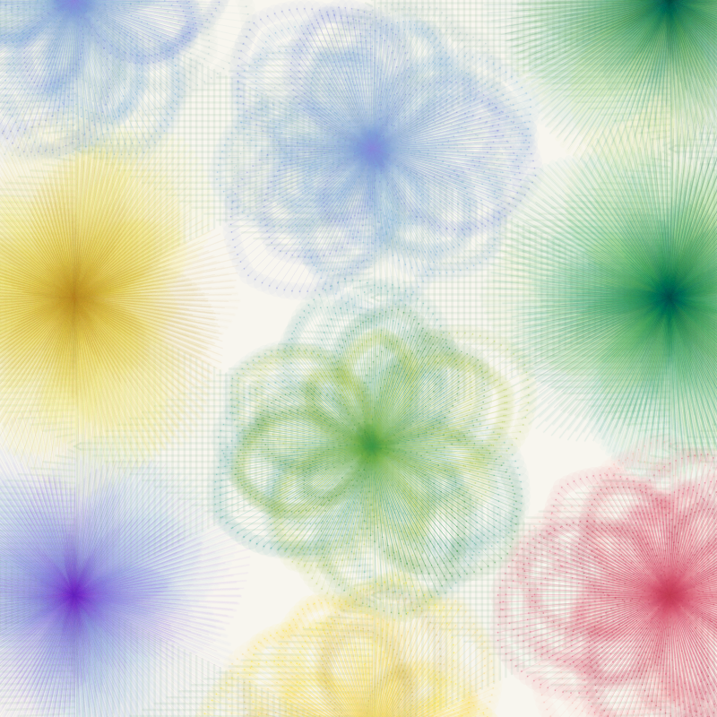 Fairy flower pattern #34