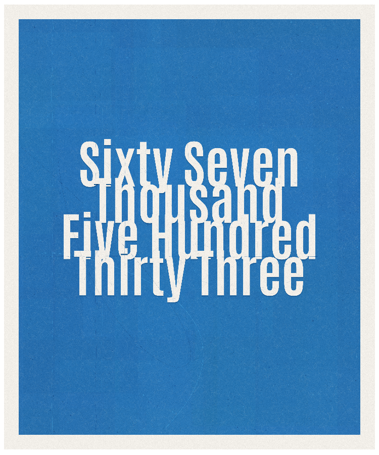 Count #67533