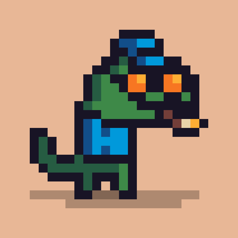 Pixel Dinos #34