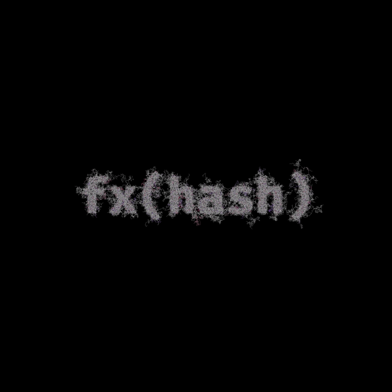 FXHASH Generative Logo #99