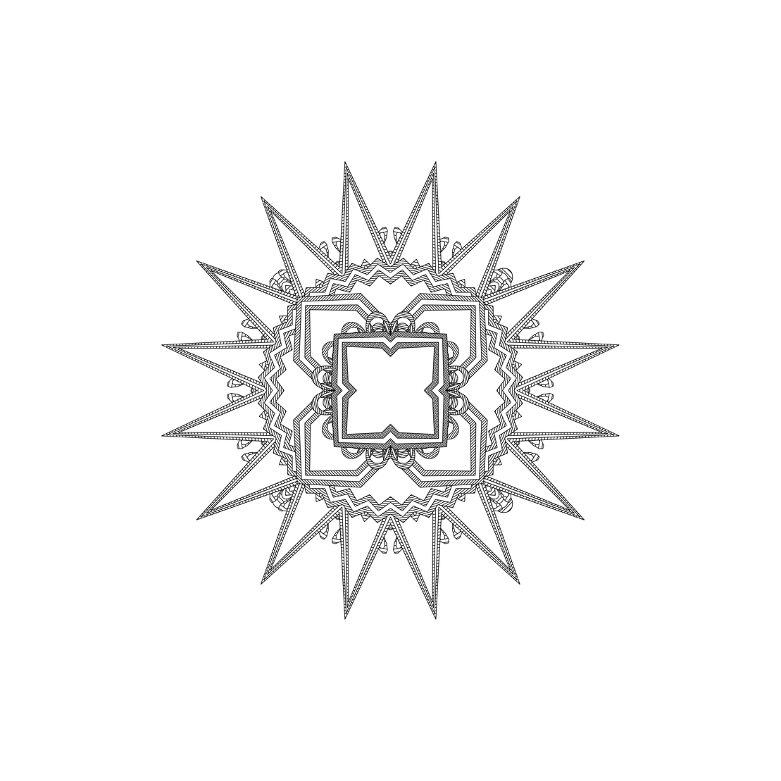 LL21 Mandala #261