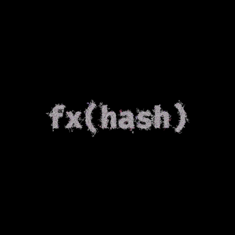 FXHASH Generative Logo #756