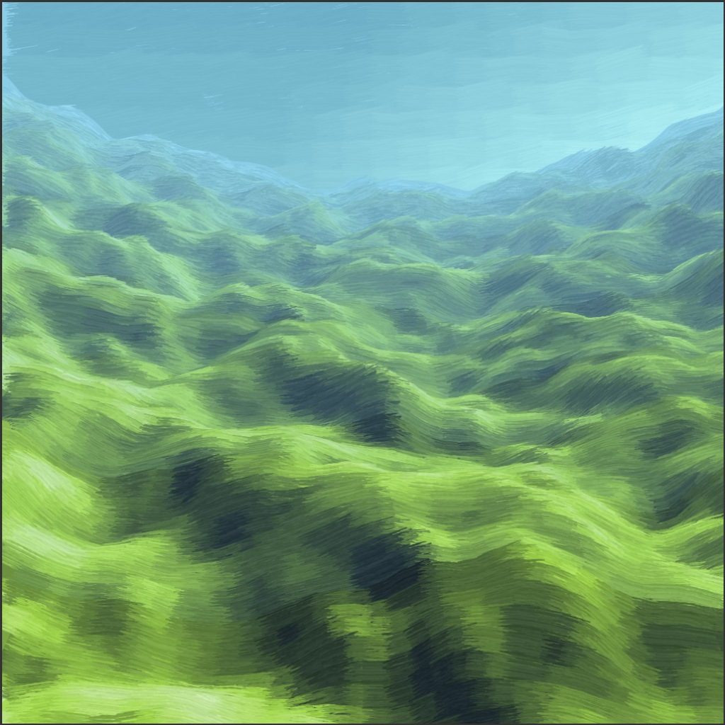 Lush Fields  #69