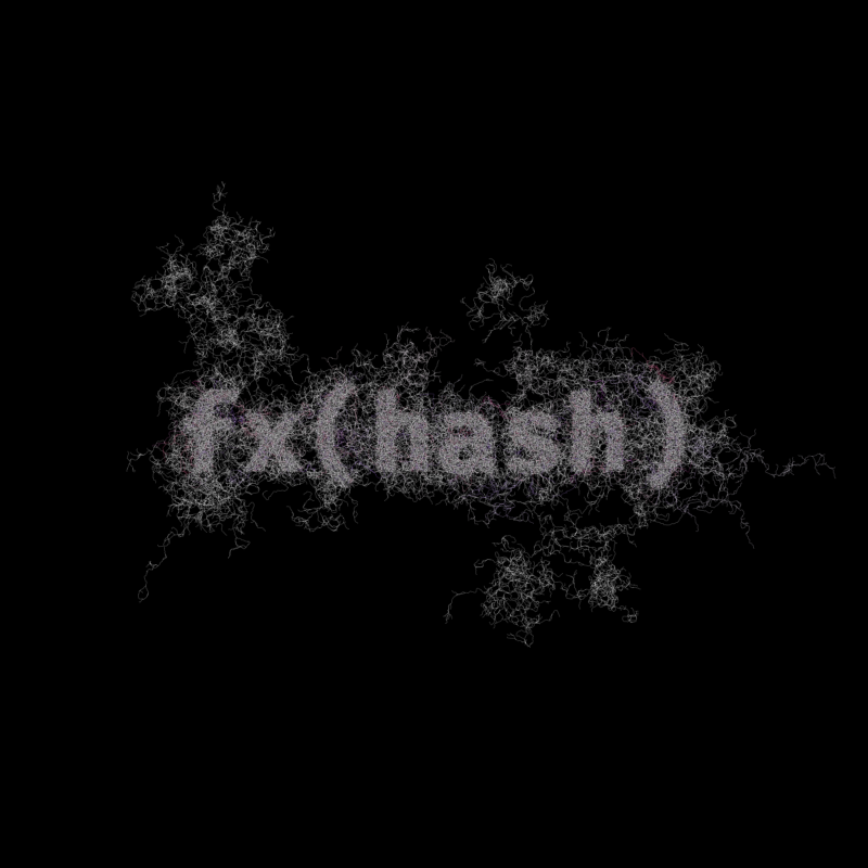 FXHASH Generative Logo #888