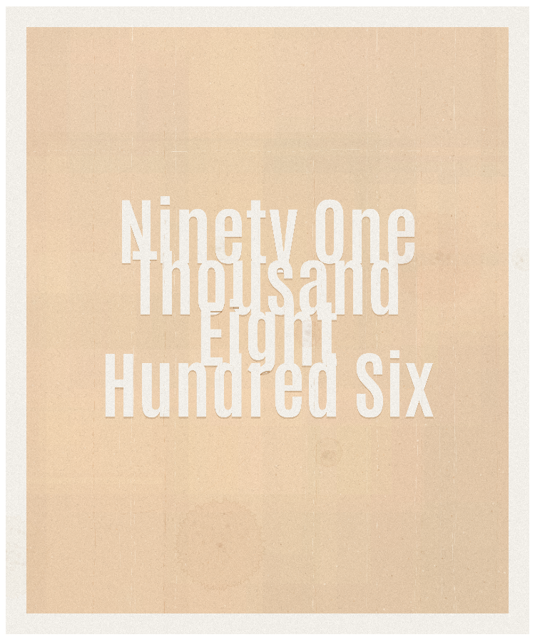 Count #91806