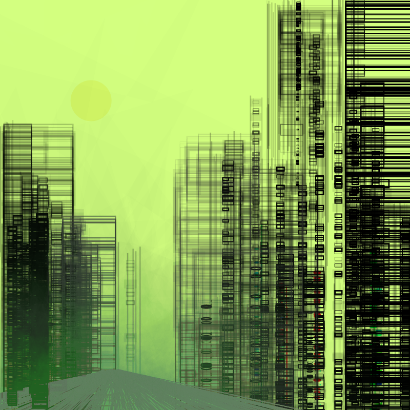 Contemporary building sketches #18