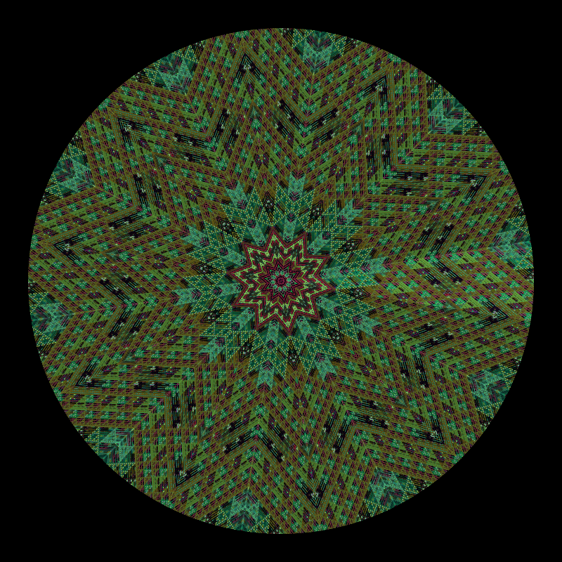 Binary kaleidoscope #75