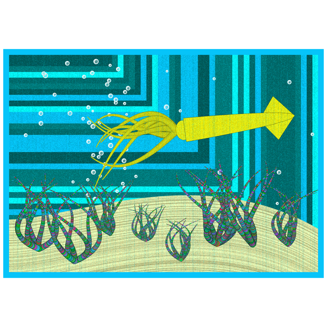 Bézier Aquarium 🦑 #74