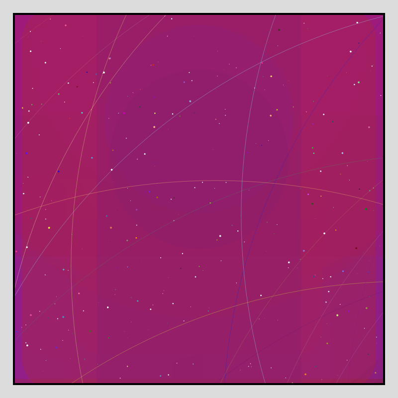 Color Field Starry B #102