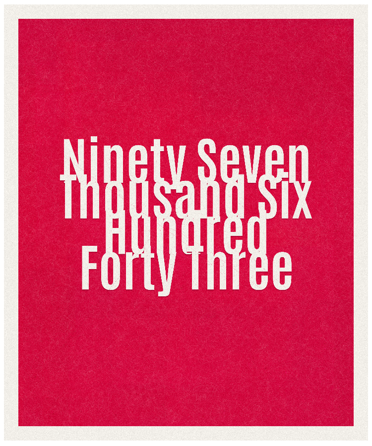 Count #97643