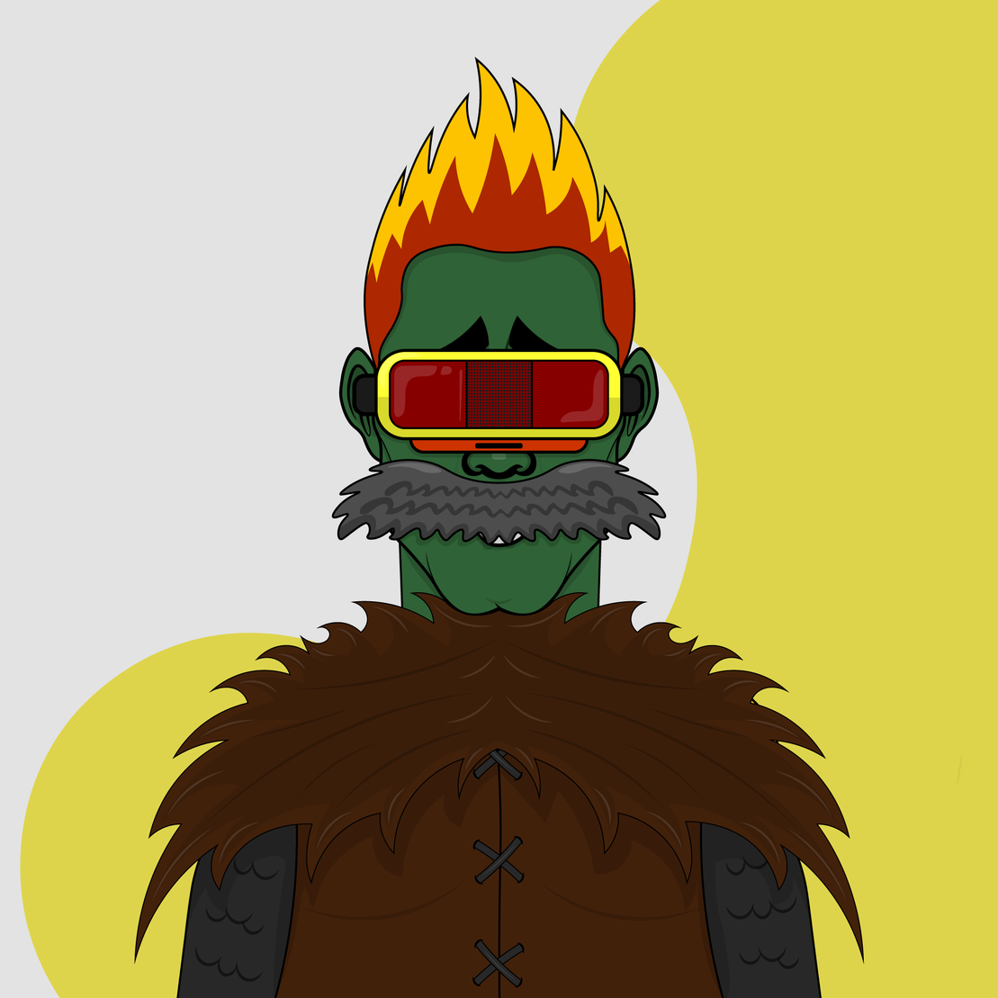 Mustachioed #72