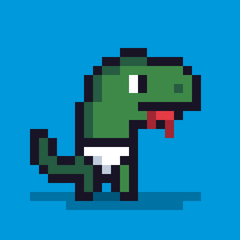 Pixel Dinos #136