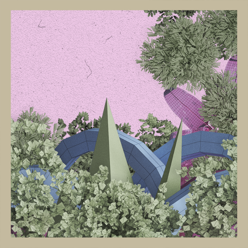 Geo-forest #3dart #36