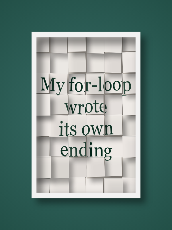 The Metaphor Machine #15689