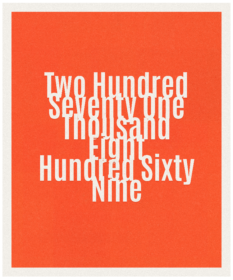 Count #271869