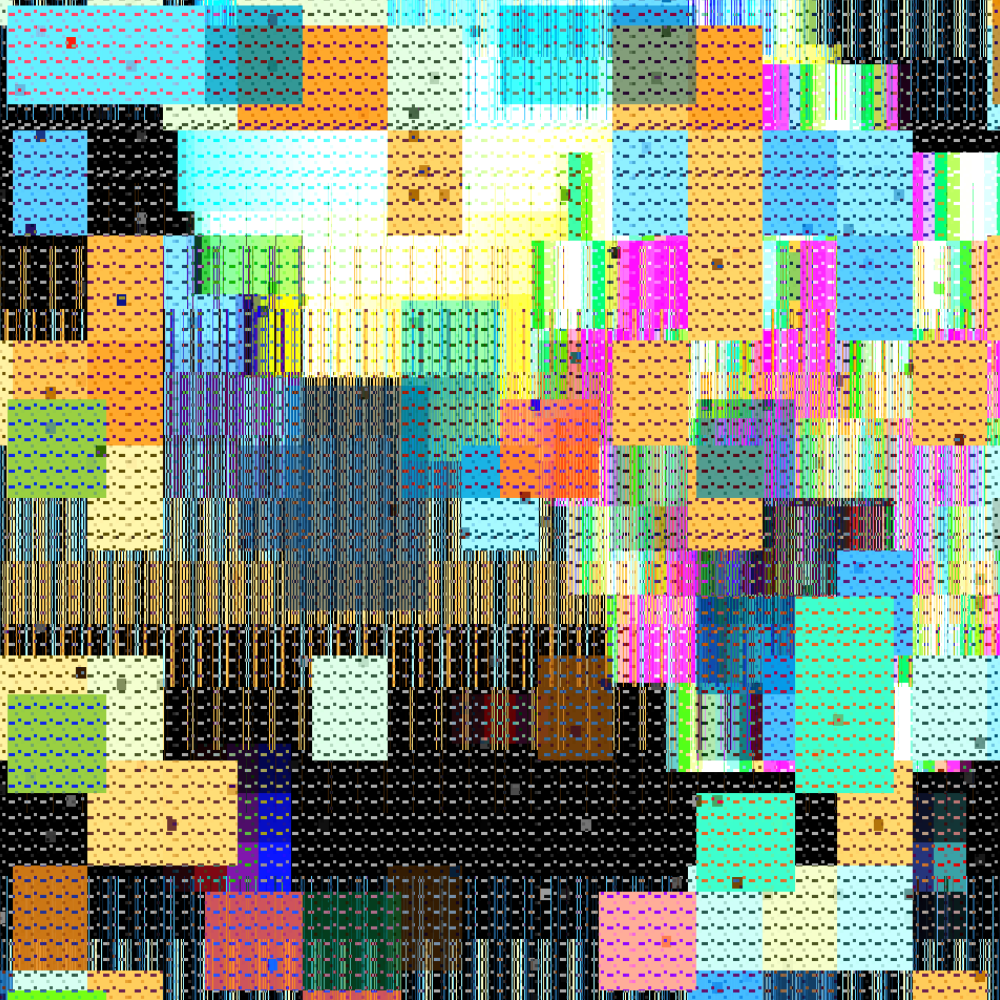 A Pixelated Dream Accumulations #16