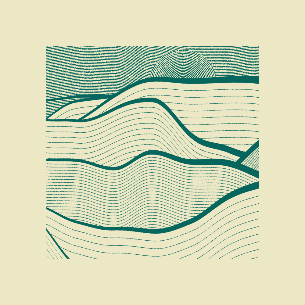 One color sketch #9