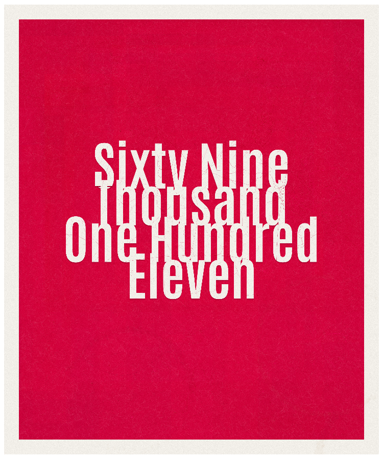 Count #69111