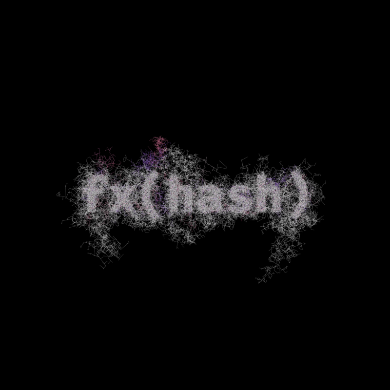 FXHASH Generative Logo #876