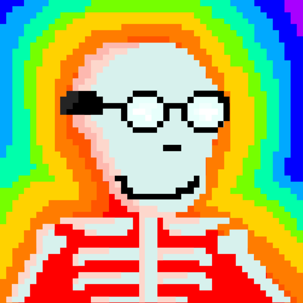 PIXEL SKULLETTI 1 #115