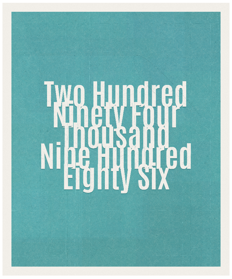 Count #294986