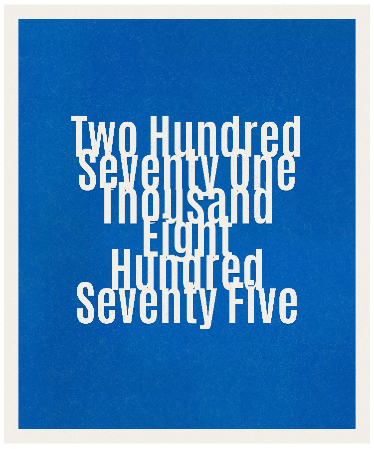 Count #271875
