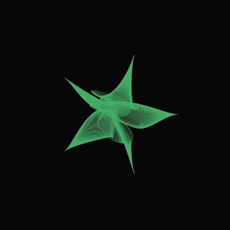 Bezier Stars #46