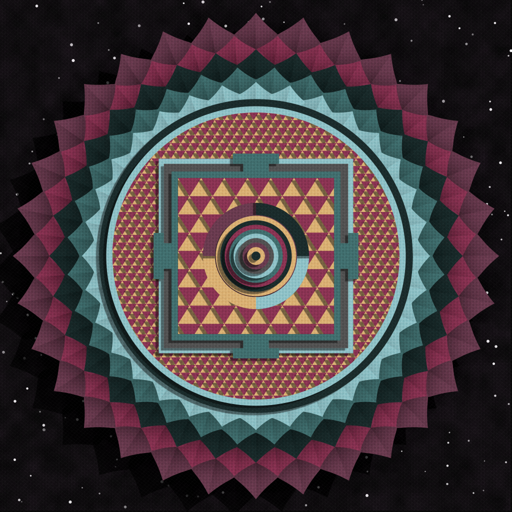 Paper Mandala #353