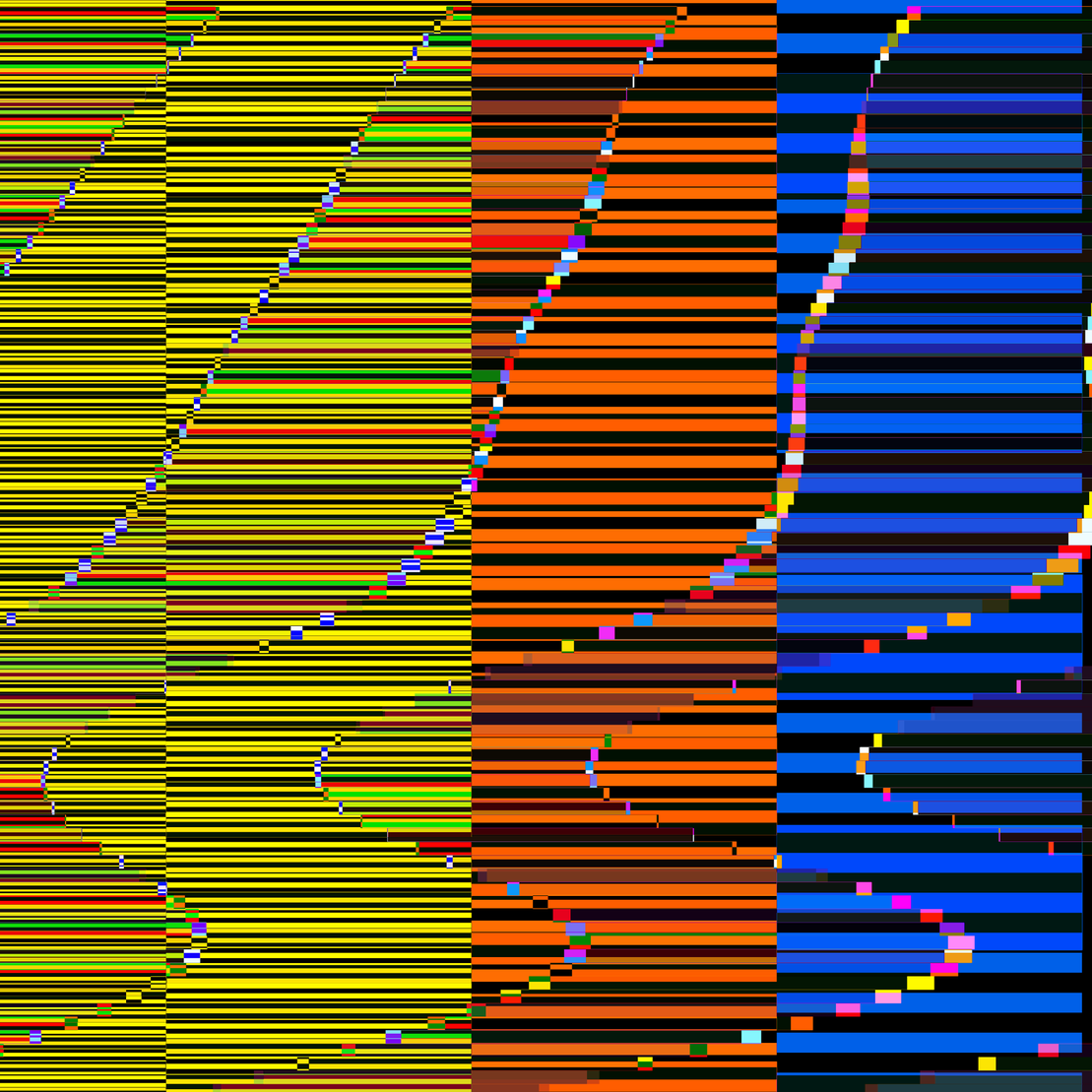 Glitchometry Stripes #113