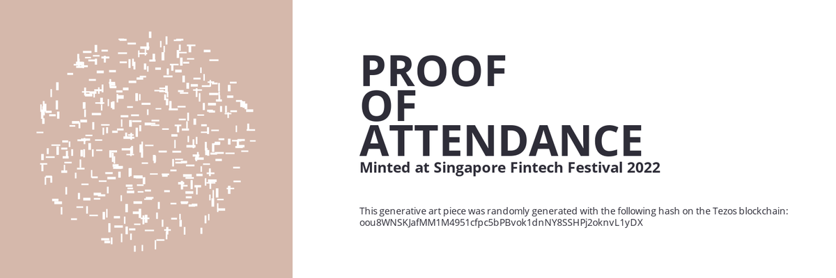 SFF2022 Proof of Attendance Token #1674