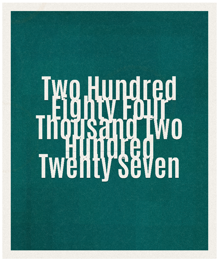 Count #284227